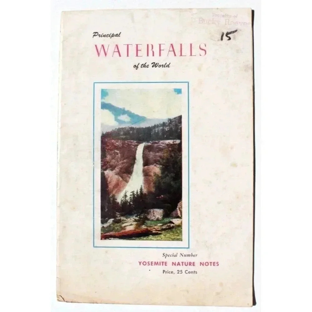 VTG Principal Waterfalls of the World and Their Relation to Those in Yosemite
